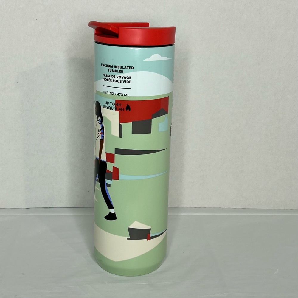 Starbucks + Lou Black History Vacuum Insulated Stainless Steel Tumbler 16oz NWT